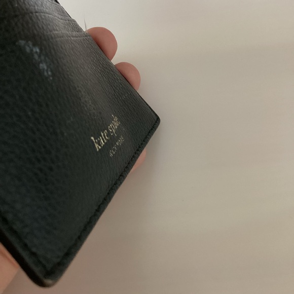 Kate Spade leather Black Wallet Card Holder - Picture 6 of 8